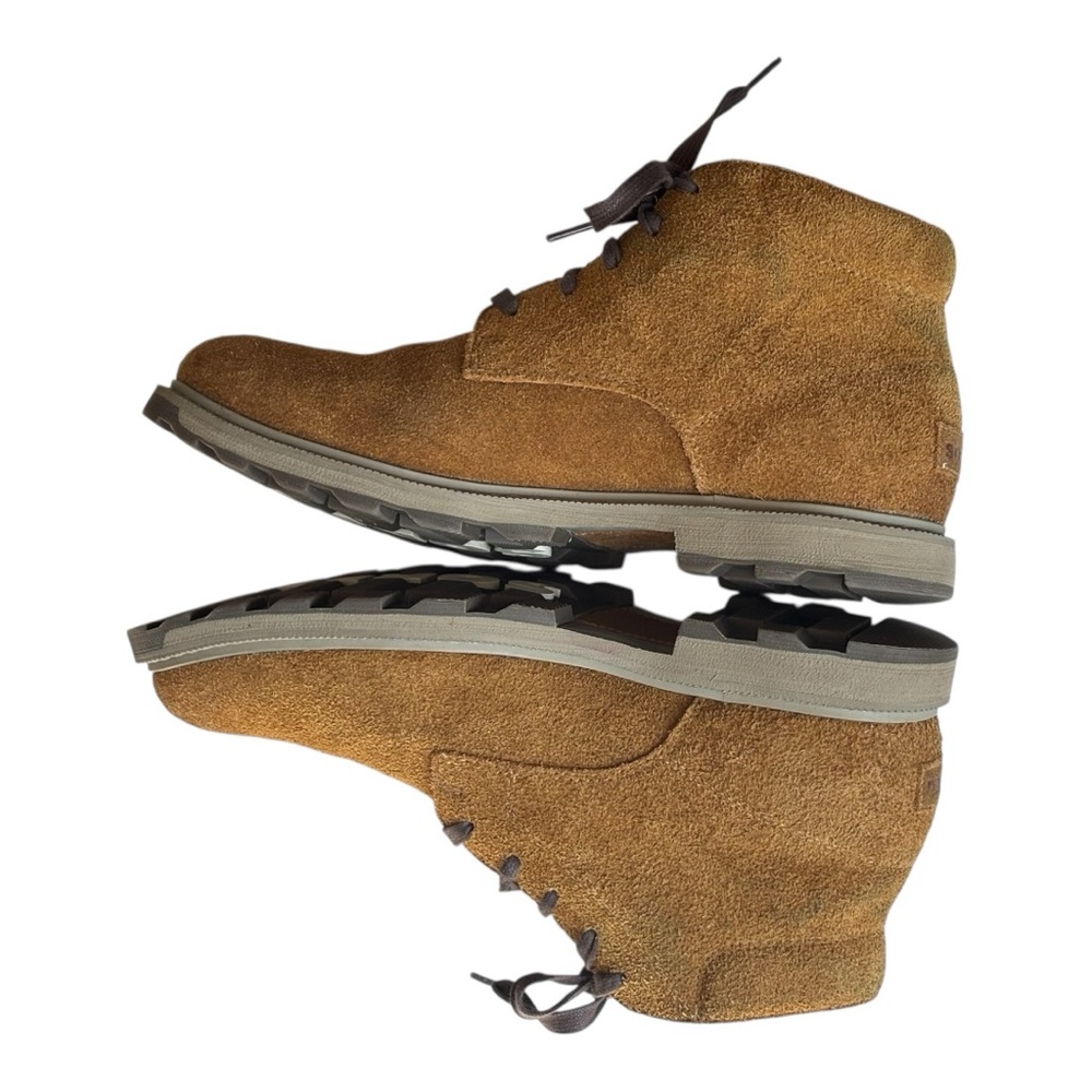 Sorel men’s waterproof chukka Madson II suede boot chestnut | size 8.5 - Picture 5 of 16